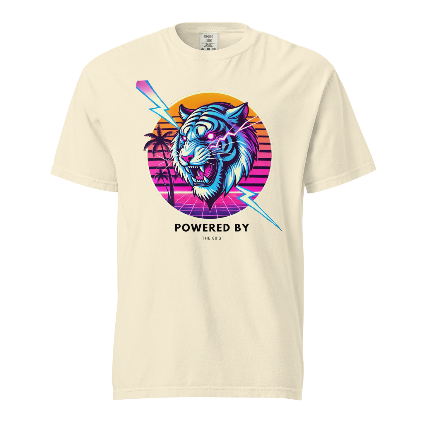 Unisex garment-dyed heavyweight t-shirt | 80s Edition - Powered by The 80's