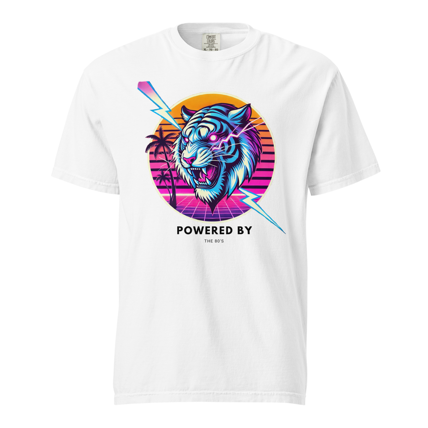 Unisex garment-dyed heavyweight t-shirt | 80s Edition - Powered by The 80's