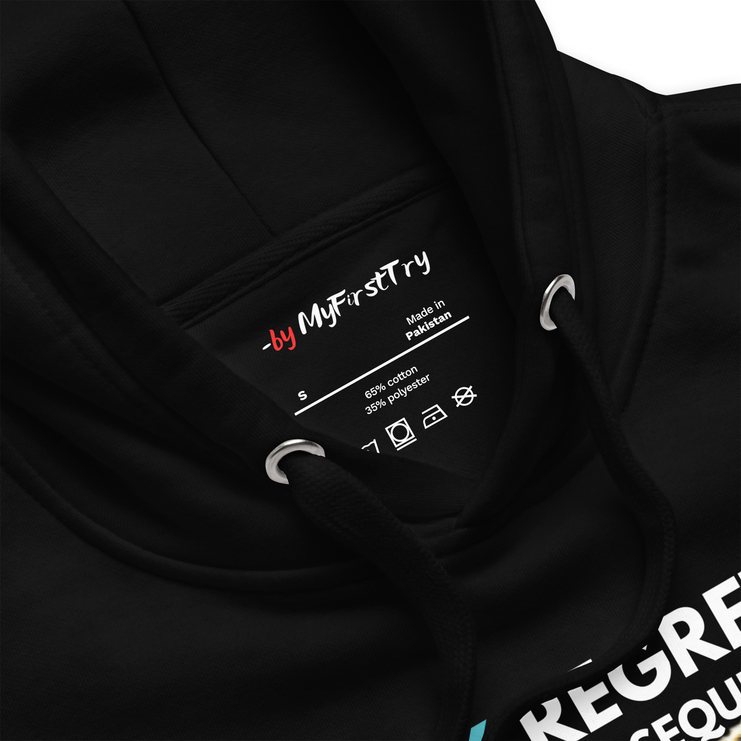 Unisex Premium Hoodie | Honey Badger - F#ck Regrets