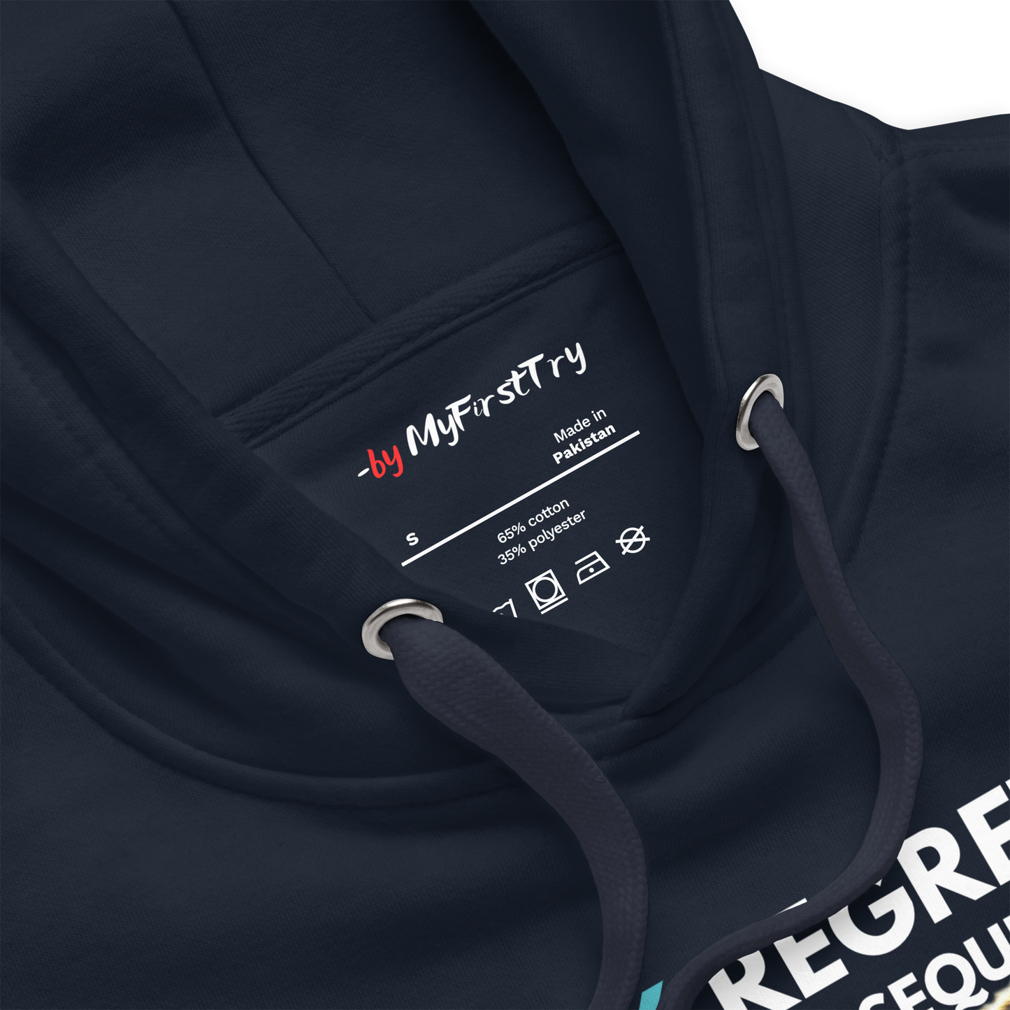 Unisex Premium Hoodie | Honey Badger - F#ck Regrets