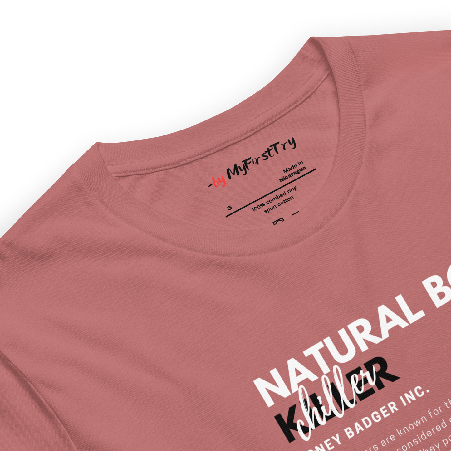Unisex Light T-Shirt | Honey Badger - Natural Born Chiller