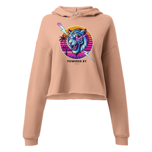 Crop Hoodie | 80s Edition - Powered by The 80's