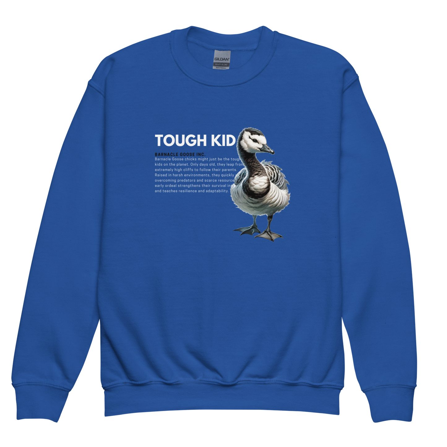 Youth Crewneck Sweatshirt | Barnacle Goose - TOUGH KID